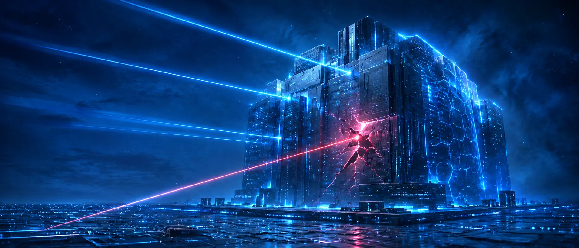 Controlled penetration test against a hardened digital perimeter